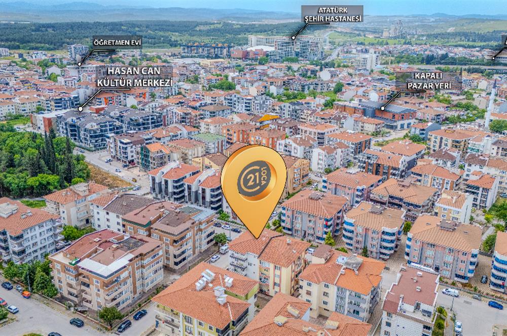 C21 LOCA'DAN BAHÇELİEVLER'DE GENİŞ DUBLEX 2+1 DAİRE