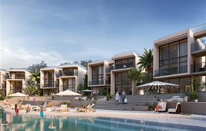 KKTC Girne Esentepe'nin En Lüks Projesinde Site İçerisinde Satılık 1+0 Fırsat Penthouse Stüdyo Daire