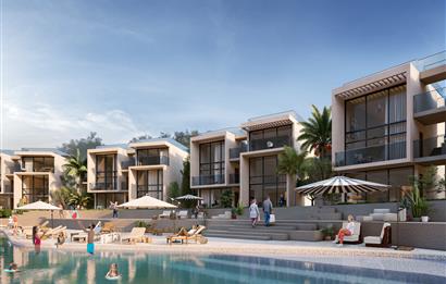 KKTC Girne Esentepe'nin En Lüks Projesinde Site İçerisinde Satılık 2+1 Loft Penthouse Daire