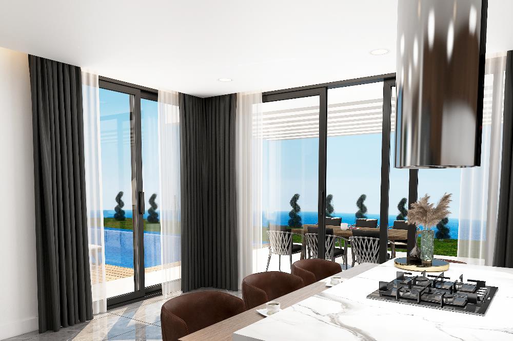 Kıbrıs Girne Çatalköy'de Satılık Ultra Lüks 5+1 Villa