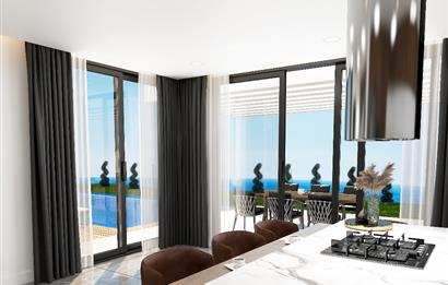 Kıbrıs Girne Çatalköy'de Satılık Ultra Lüks 5+1 Villa