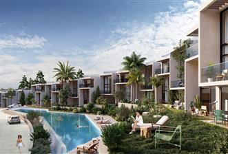 KKTC Girne Esentepe'nin En Lüks Projesinde Site İçerisinde Denize Sıfır Satılık 1+1 Fırsat Poolhouse