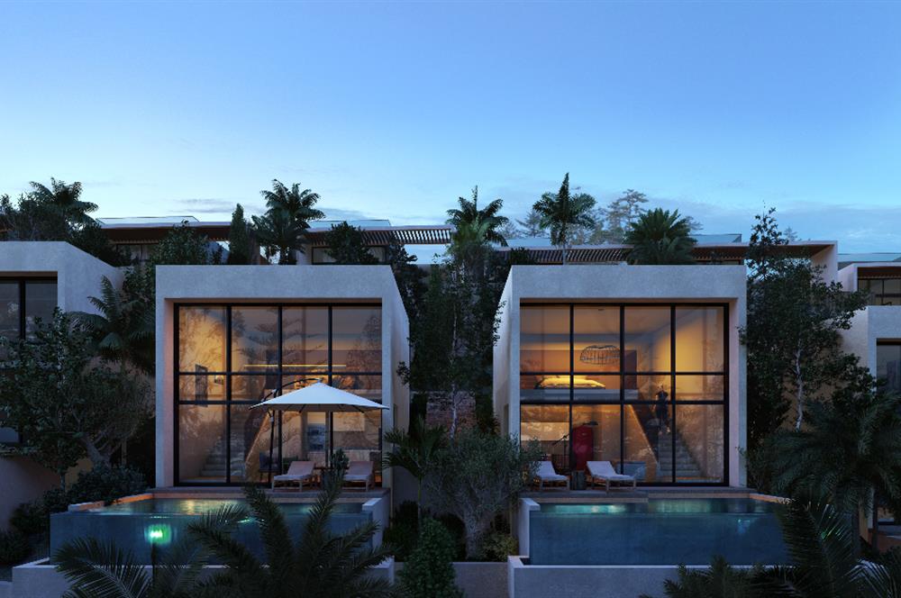 KKTC Girne Esentepe'nin En Lüks Projesinde Site İçerisinde Denize Sıfır Satılık 1+1 Fırsat Poolhouse