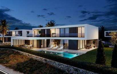 Kıbrıs Girne Çatalköy'de Satılık Ultra Lüks 5+1 Villa