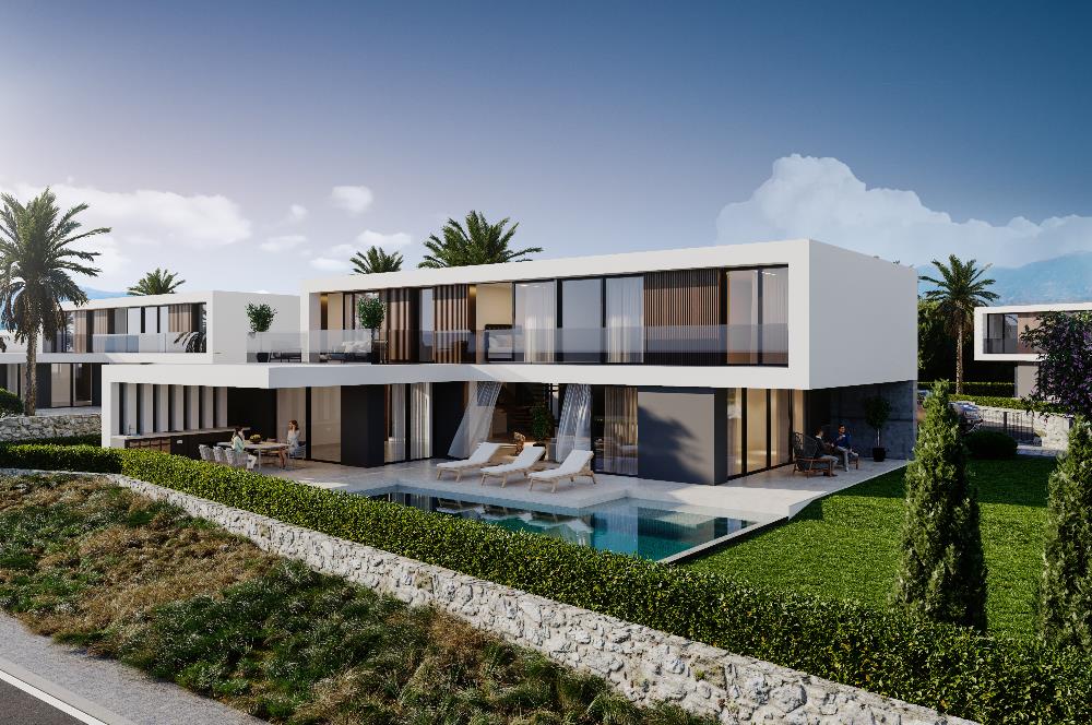 Kıbrıs Girne Çatalköy'de Satılık Ultra Lüks 5+1 Villa