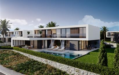 Kıbrıs Girne Çatalköy'de Satılık Ultra Lüks 5+1 Villa