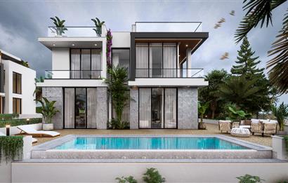 Kıbrıs GİRNE EDREMİT'TE Özel Fiyatlı Ultra Lüks Satılık 6+1 Villalar