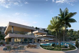 KKTC Girne Esentepe'nin En Lüks Projesinde Site İçerisinde Satılık 2+1 Loft Penthouse Daire