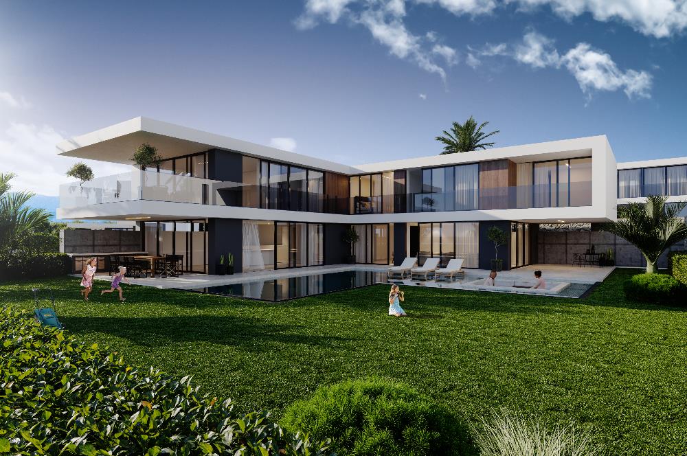Kıbrıs Girne Çatalköy'de Satılık Ultra Lüks 5+1 Villa