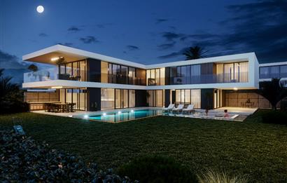 Kıbrıs Girne Çatalköy'de Satılık Ultra Lüks 5+1 Villa