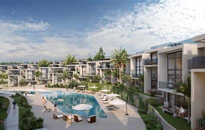 KKTC Girne Esentepe'nin En Lüks Projesinde Site İçerisinde Satılık 1+0 Fırsat Penthouse Stüdyo Daire