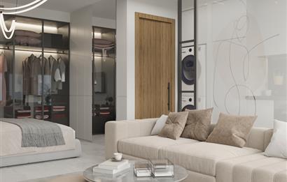 KKTC Girne Esentepe'nin En Lüks Projesinde Site İçerisinde Satılık 1+0 Fırsat Penthouse Stüdyo Daire