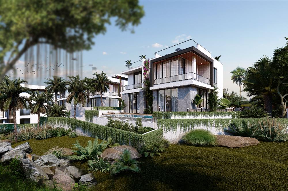 Kıbrıs GİRNE EDREMİT'TE Özel Fiyatlı Ultra Lüks Satılık 6+1 Villalar