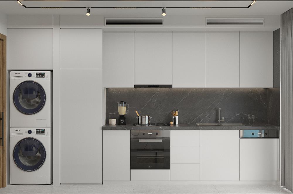 KKTC Girne Esentepe'nin En Lüks Projesinde Site İçerisinde Satılık 1+0 Fırsat Penthouse Stüdyo Daire