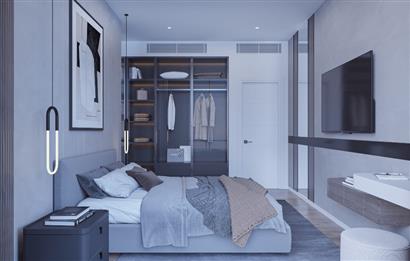 Kıbrıs İskele'nin En İyi Projesi Grand Sapphire Blu'da Ödeme Planlı Satılık Fırsat 1+1 Daire