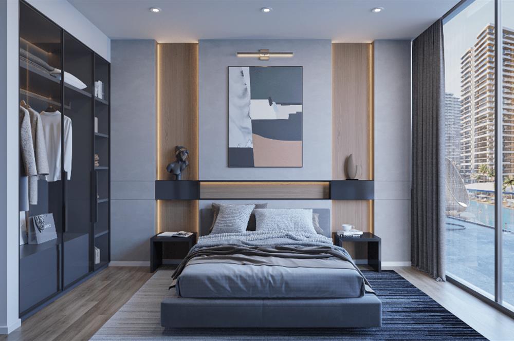 Kıbrıs İskele'nin En İyi Projesi Grand Sapphire Blu'da Ödeme Planlı Satılık Fırsat 3+1 Daire
