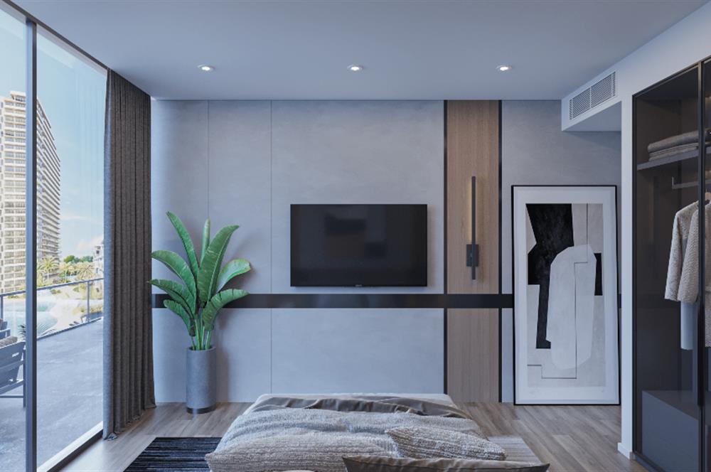 Kıbrıs İskele'nin En İyi Projesi Grand Sapphire Blu'da Ödeme Planlı Satılık Fırsat 3+1 Daire