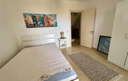 Bodrum, Gündoğan'da Plajlara Yakın, Deniz Manzaralı, Satılık Bahçe Dubleksi