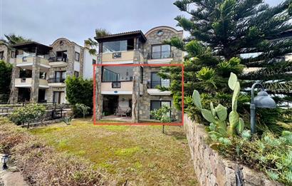 Bodrum, Gündoğan'da Plajlara Yakın, Deniz Manzaralı, Satılık Bahçe Dubleksi