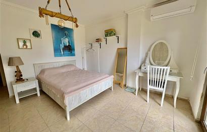 Bodrum, Gündoğan'da Plajlara Yakın, Deniz Manzaralı, Satılık Bahçe Dubleksi
