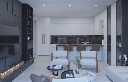 Kıbrıs İskele'nin En İyi Projesi Grand Sapphire Blu'da Ödeme Planlı Satılık Fırsat 3+1 Daire