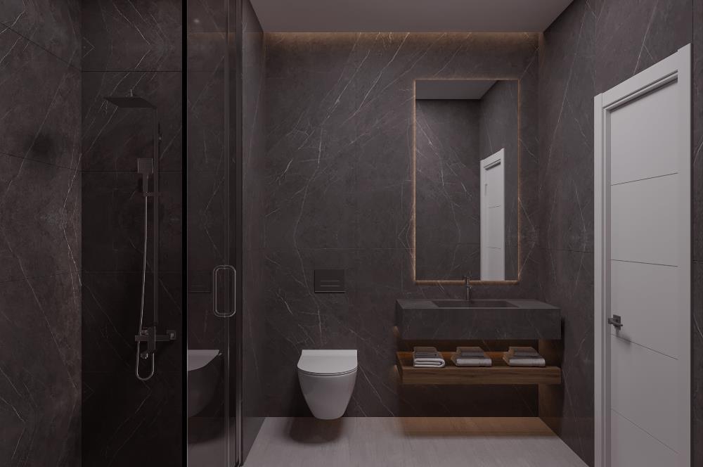 Kıbrıs İskele'nin En İyi Projesi Grand Sapphire Blu'da Ödeme Planlı Satılık Fırsat 2+1 Daire