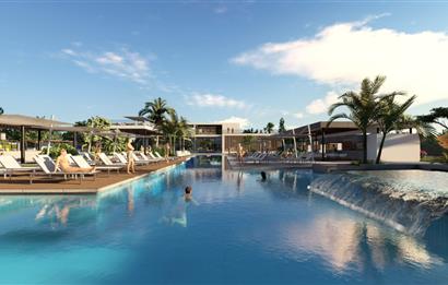 Kıbrıs Lefke'de Dedeman Kalitesi ile Denize Sıfır 1+1 Daire
