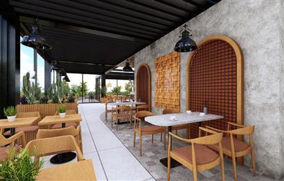 Kıbrıs Lefke'de Dedeman Kalitesi ile Denize Sıfır 1+1 Daire
