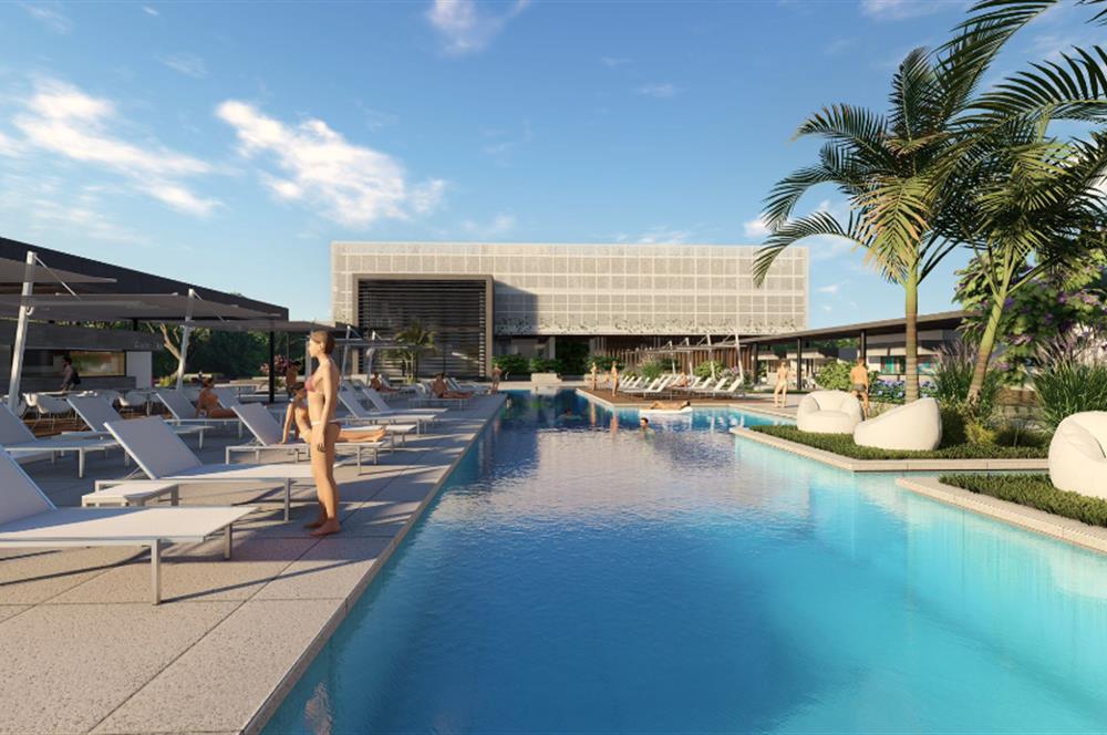 Kıbrıs Lefke'de Dedeman Kalitesi ile Denize Sıfır 2+1 Daire