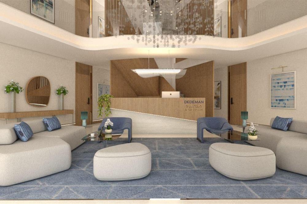 Kıbrıs Lefke'de Dedeman Kalitesi ile Denize Sıfır 1+1 Daire
