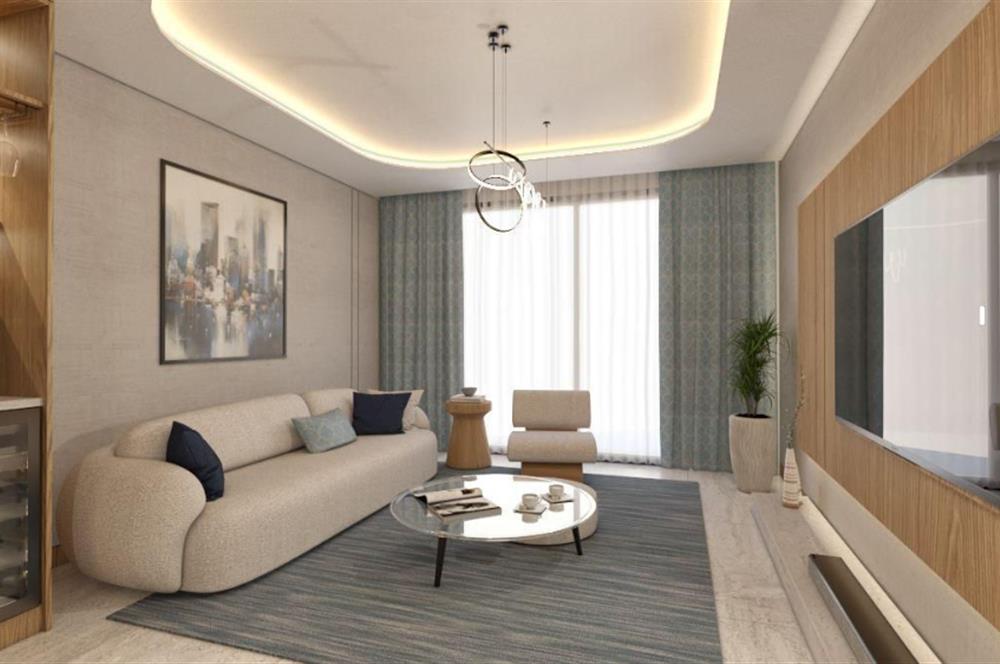 Kıbrıs Lefke'de Dedeman Kalitesi ile Denize Sıfır 2+1 Daire