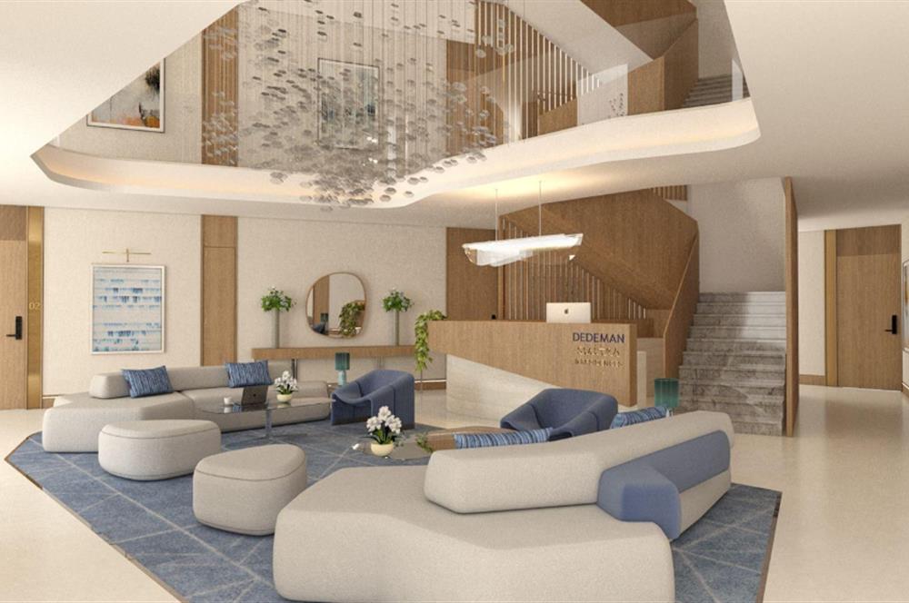 Kıbrıs Lefke'de Dedeman Kalitesi ile Denize Sıfır 2+1 Daire
