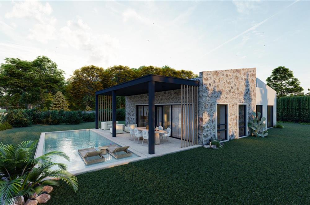 Çamlık 1000 M2 Arsa Üzerinde 3+1 Tek Katlı Villa