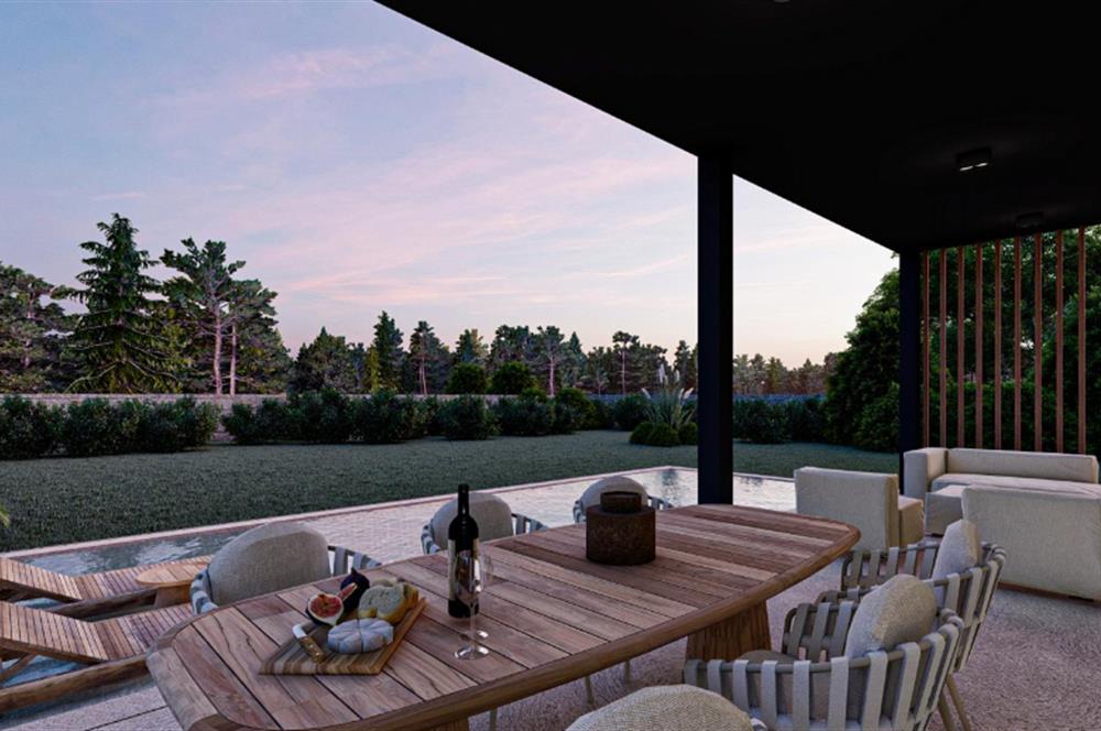 Çamlık 1000 M2 Arsa Üzerinde 3+1 Tek Katlı Villa