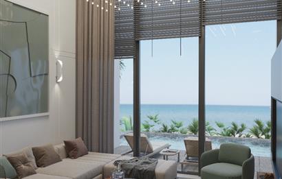 KKTC Girne Esentepe'nin En Lüks Projesinde Site İçerisinde Satılık 2+1 Loft Penthouse Daire