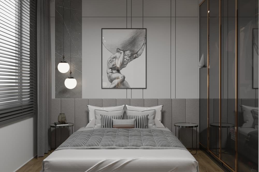 KKTC Girne Esentepe'nin En Lüks Projesinde Site İçerisinde Satılık 2+1 Loft Penthouse Daire