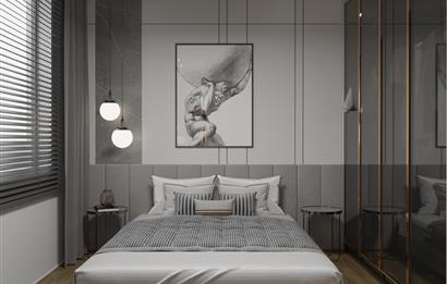 KKTC Girne Esentepe'nin En Lüks Projesinde Site İçerisinde Satılık 2+1 Loft Penthouse Daire