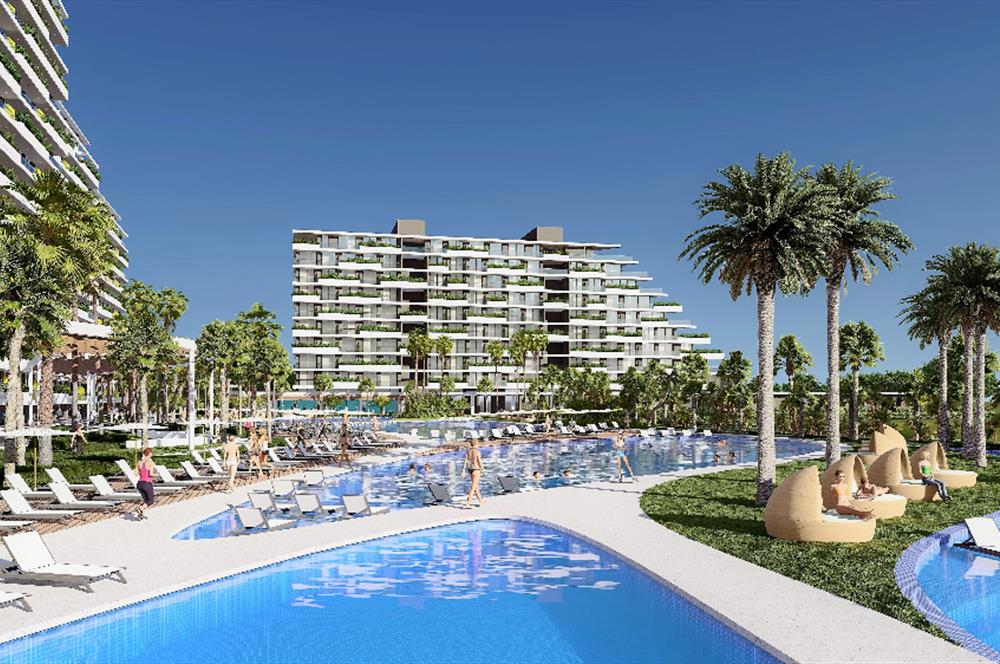 Kıbrıs İskele'nin En Prestijli Projesi F Blokta Satılık 4+1 Penthouse Daireler