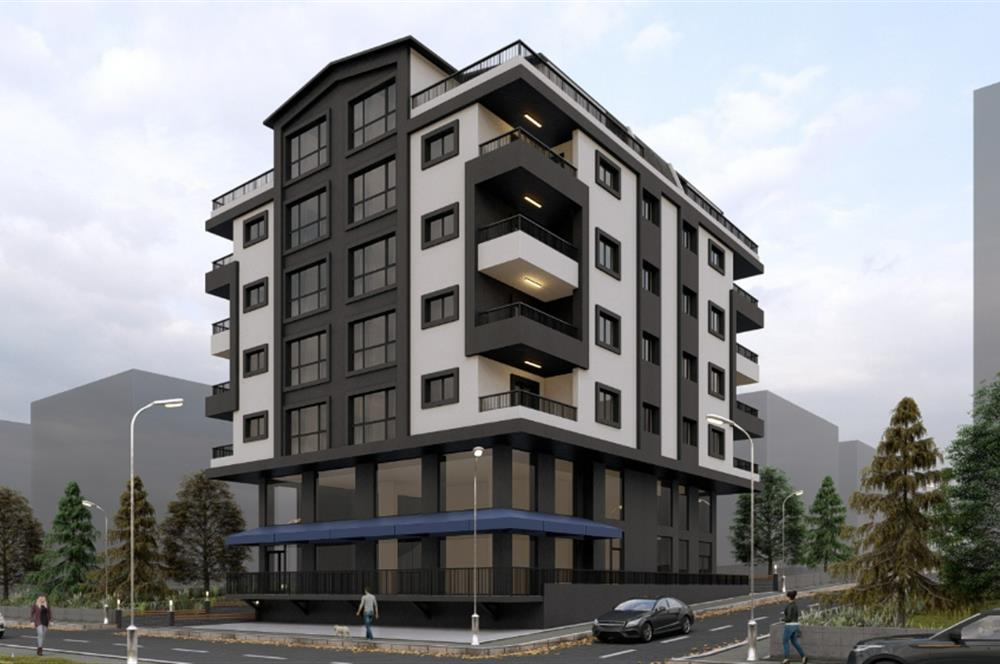  Atatürk Mahallesinde Harika Konumda 4+1 Teraslı, 40 m2 Salonlu Dubleks Daire