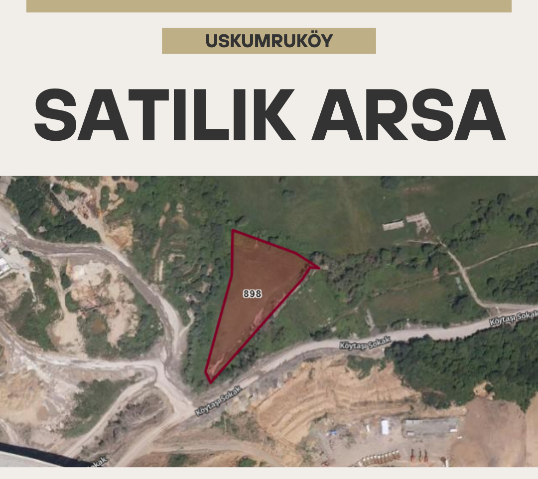 Uskumruköy'de Yatırımlık Satılık Tarla
