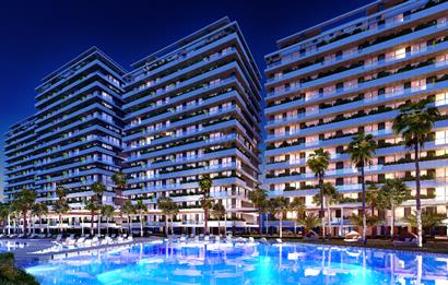 Kıbrıs İskele'nin En Prestijli Projesi F Blokta Satılık 4+1 Penthouse Daireler