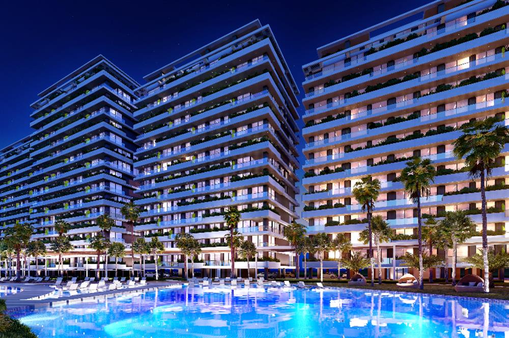 Kıbrıs İskele'nin En Prestijli Projesi F Blokta Satılık Stüdyo Daireler