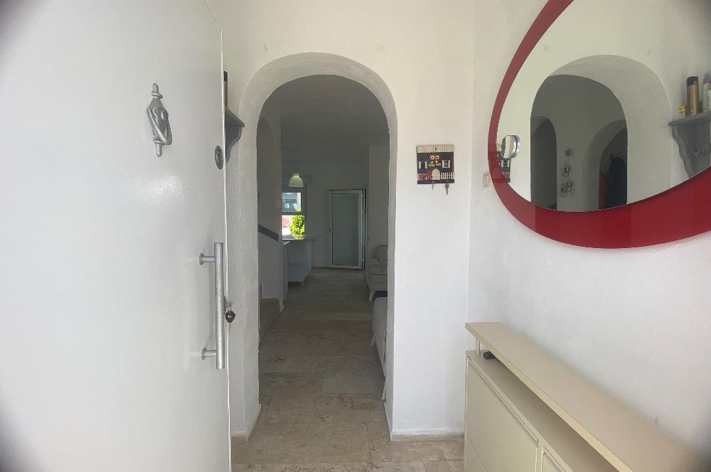 Bodrum Kadıkalesi Sahilinde Özel Kum Plajlı Site İçinde Denize 150m Mesafede Full Eşyalı Kiralık Dubleks Yazlık