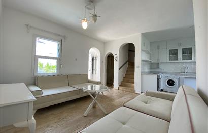 Bodrum Kadıkalesi Sahilinde Özel Kum Plajlı Site İçinde Denize 150m Mesafede Full Eşyalı Kiralık Dubleks Yazlık