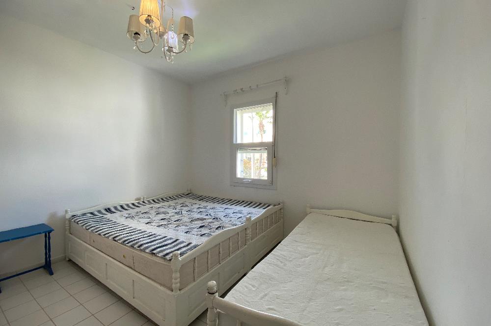 Bodrum Kadıkalesi Sahilinde Özel Kum Plajlı Site İçinde Denize 150m Mesafede Full Eşyalı Kiralık Dubleks Yazlık