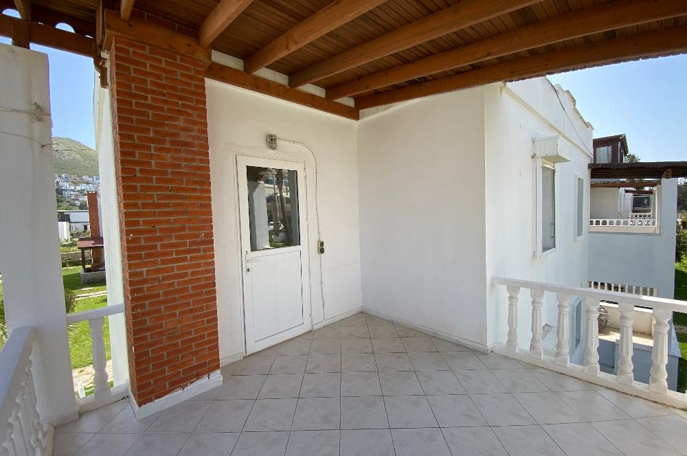 Bodrum Kadıkalesi Sahilinde Özel Kum Plajlı Site İçinde Denize 150m Mesafede Full Eşyalı Kiralık Dubleks Yazlık