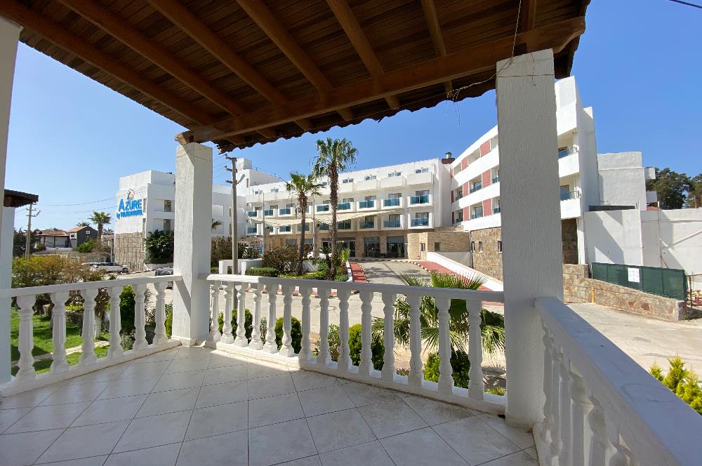 Bodrum Kadıkalesi Sahilinde Özel Kum Plajlı Site İçinde Denize 150m Mesafede Full Eşyalı Kiralık Dubleks Yazlık