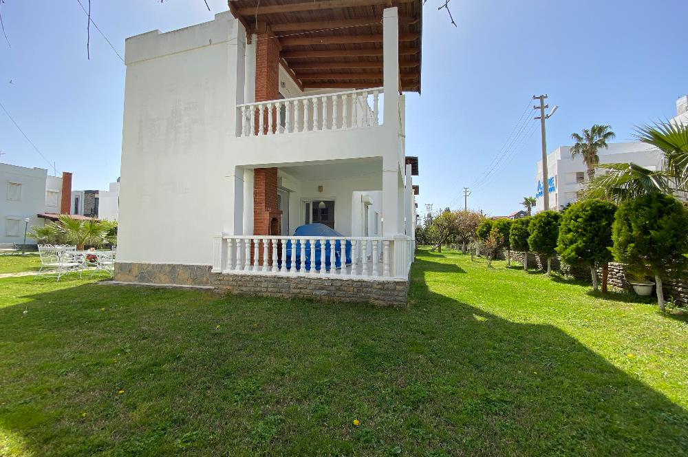 Bodrum Kadıkalesi Sahilinde Özel Kum Plajlı Site İçinde Denize 150m Mesafede Full Eşyalı Kiralık Dubleks Yazlık
