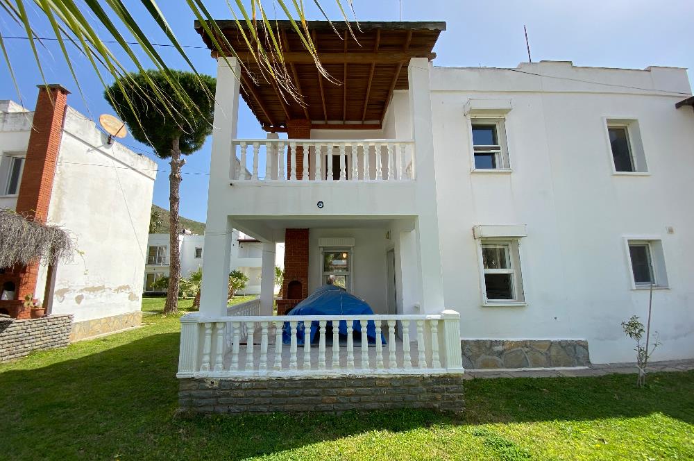 Bodrum Kadıkalesi Sahilinde Özel Kum Plajlı Site İçinde Denize 150m Mesafede Full Eşyalı Kiralık Dubleks Yazlık