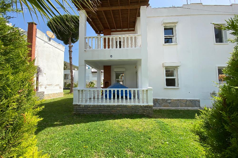 Bodrum Kadıkalesi Sahilinde Özel Kum Plajlı Site İçinde Denize 150m Mesafede Full Eşyalı Kiralık Dubleks Yazlık